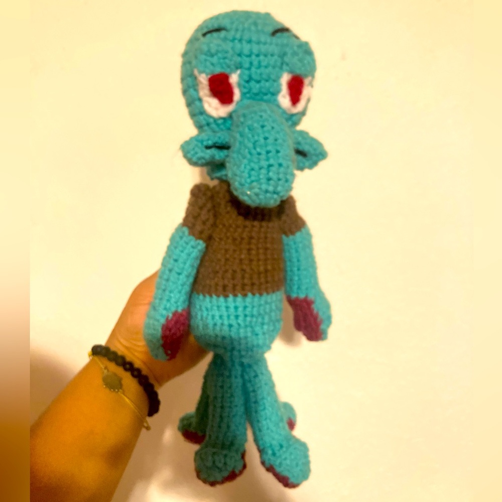 Crochet Squidward Tentacles